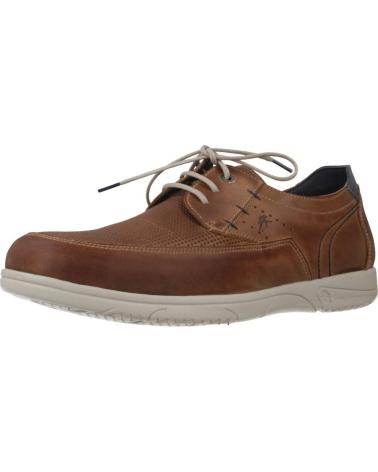 Zapatos de Hombre FLUCHOS INFORMALES HOMBRE MODELO F0119 COLOR MARRON CUERO CUERO