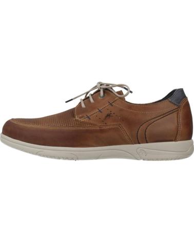 Zapatos de Hombre FLUCHOS INFORMALES HOMBRE MODELO F0119 COLOR MARRON CUERO CUERO