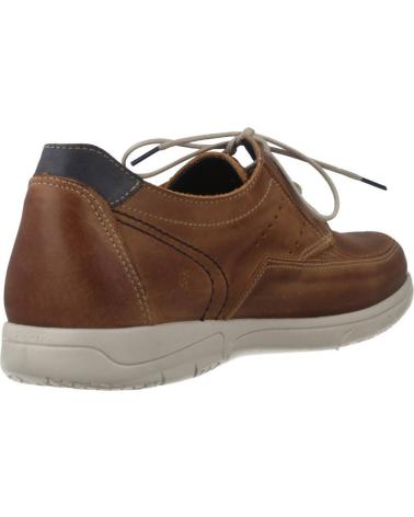 Zapatos de Hombre FLUCHOS INFORMALES HOMBRE MODELO F0119 COLOR MARRON CUERO CUERO