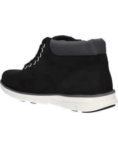 Stivali per Uomo TIMBERLAND TB0A146Q0011 BRADSTREET MID LACE UP BLACK NUBUCK
