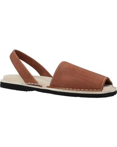 Sandalen für Herren RIA MENORCA SANDALIAS HOMBRE MODELO ANATOMIC CAB COLOR MARRON CUERO CUERO