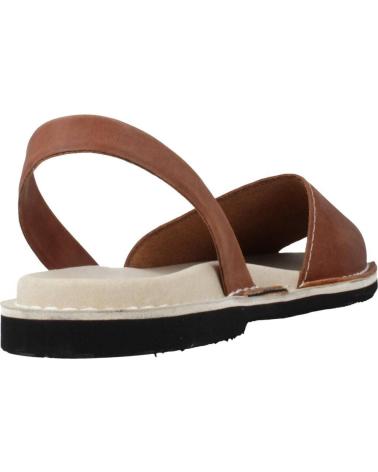 Sandalen für Herren RIA MENORCA SANDALIAS HOMBRE MODELO ANATOMIC CAB COLOR MARRON CUERO CUERO