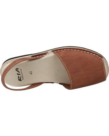 Sandalen für Herren RIA MENORCA SANDALIAS HOMBRE MODELO ANATOMIC CAB COLOR MARRON CUERO CUERO