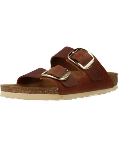 Sandálias de Mulher BIRKENSTOCK ARIZONA BIG BUCKLE MARRON