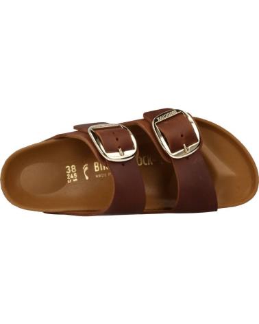 Sandálias de Mulher BIRKENSTOCK ARIZONA BIG BUCKLE MARRON