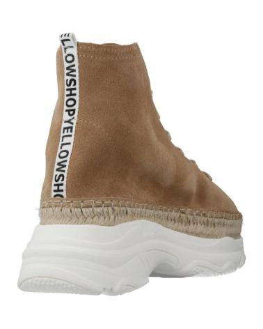 Botins de Mulher YELLOW STREET BOOT PARTY MARRON CLARO