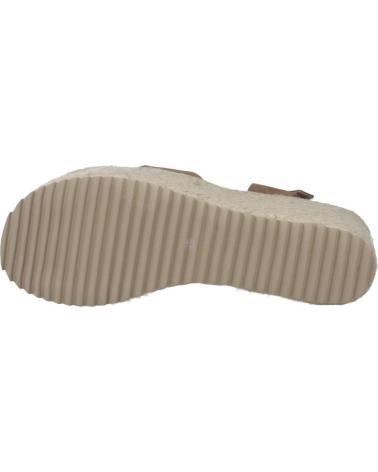 Chaussures compensées pour Femme YELLOW MIDTOWN MARRON