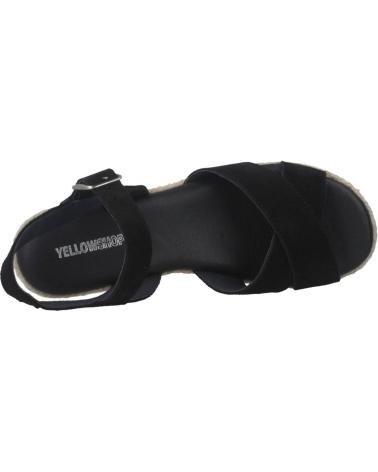 Chaussures compensées pour Femme YELLOW MIDTOWN NEGRO