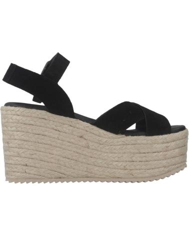 Chaussures compensées pour Femme YELLOW MIDTOWN NEGRO