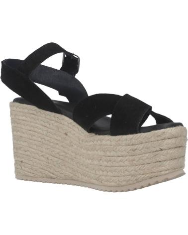 Chaussures compensées pour Femme YELLOW MIDTOWN NEGRO