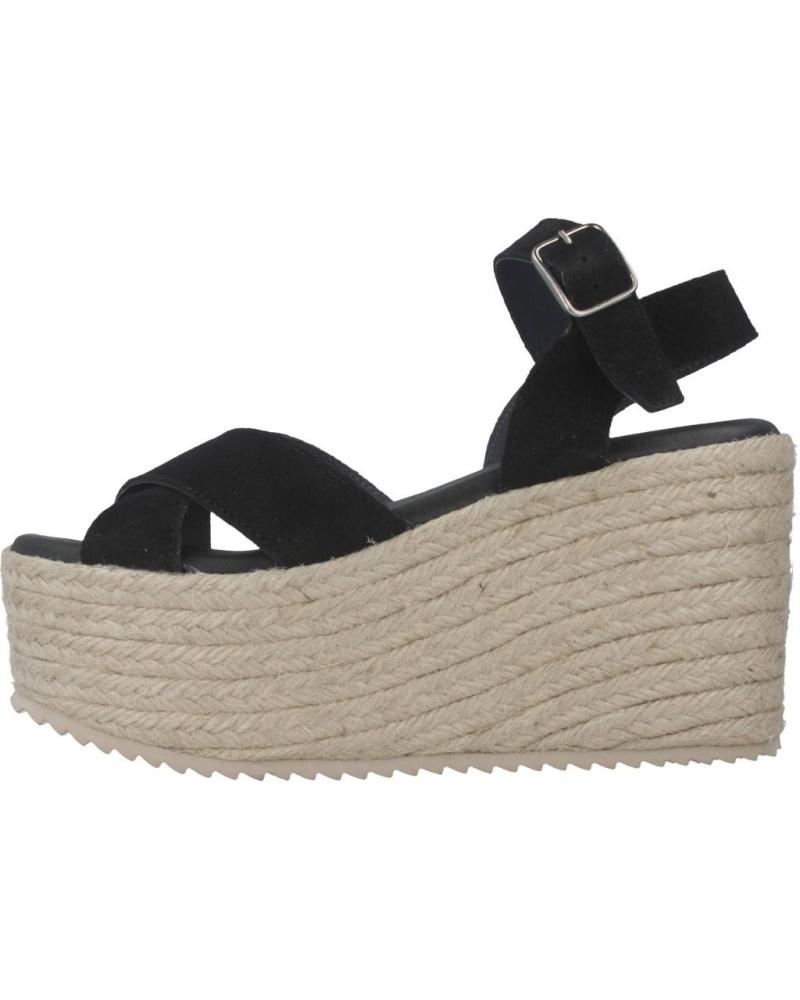 Chaussures compensées pour Femme YELLOW MIDTOWN NEGRO