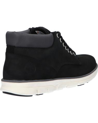 Stivali per Uomo TIMBERLAND TB0A146Q0011 BRADSTREET MID LACE UP BLACK NUBUCK
