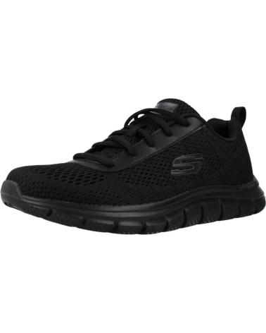 Deportivas de Hombre y Niño SKECHERS 232081-BBK TRACK - MOULTON NEGRO