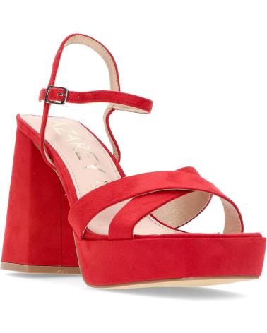 Zapatos de tacón de Mujer AZAREY ZAPATOS CON TACON 531G122 ROJO