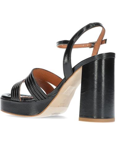 Sandalias de Mujer ANGEL ALARCON ZAPATOS CON TACON AMBER NEGRO