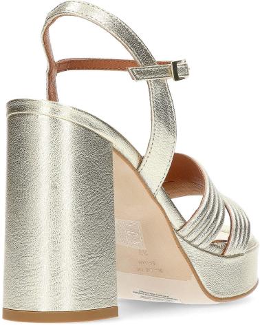 Sandalias de Mujer ANGEL ALARCON ZAPATOS CON TACON AMBER PLATINO
