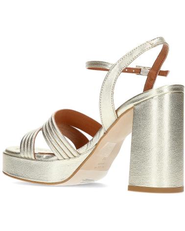Sandalias de Mujer ANGEL ALARCON ZAPATOS CON TACON AMBER PLATINO
