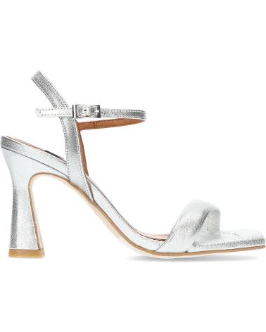 Sandalias de Mujer ANGEL ALARCON ZAPATOS CON TACON CAROLE SILVER