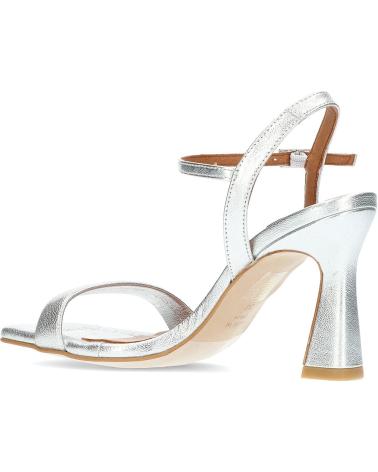 Sandalias de Mujer ANGEL ALARCON ZAPATOS CON TACON CAROLE SILVER
