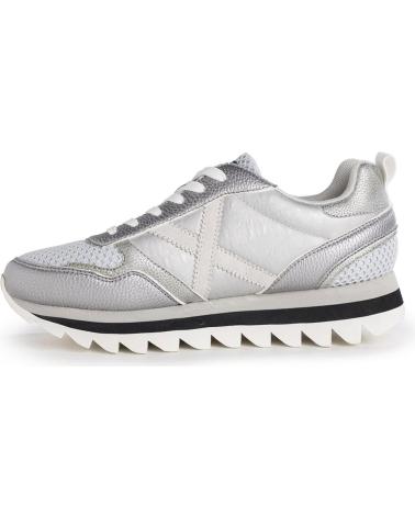 Woman and girl Trainers MUNICH RIPPLE PLATEADO