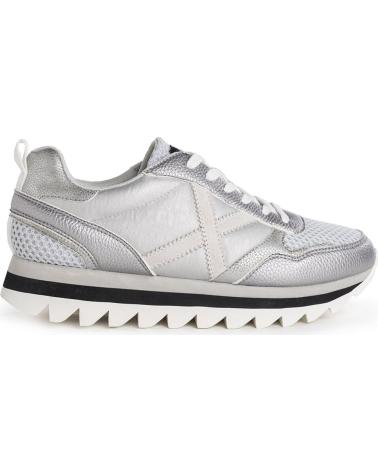 Woman and girl Trainers MUNICH RIPPLE PLATEADO