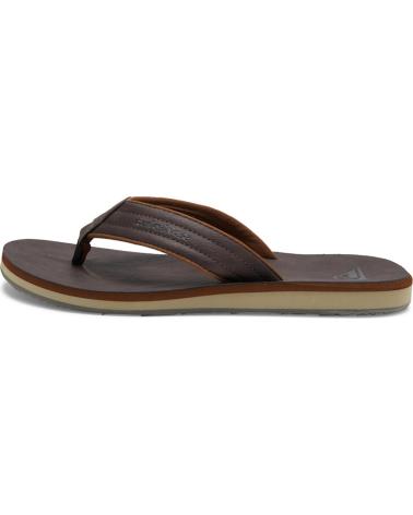 Chanclas de Hombre QUIKSILVER CHANCLAS CARVER NUBUCK MARRóN