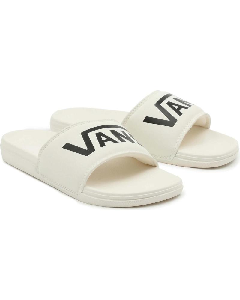 Infradito per Donna e Bambina e Bambino VANS OFF THE WALL VN0A5HFEX0Z1 LA COSTA SLIDE-ON BLANCO BEIGE