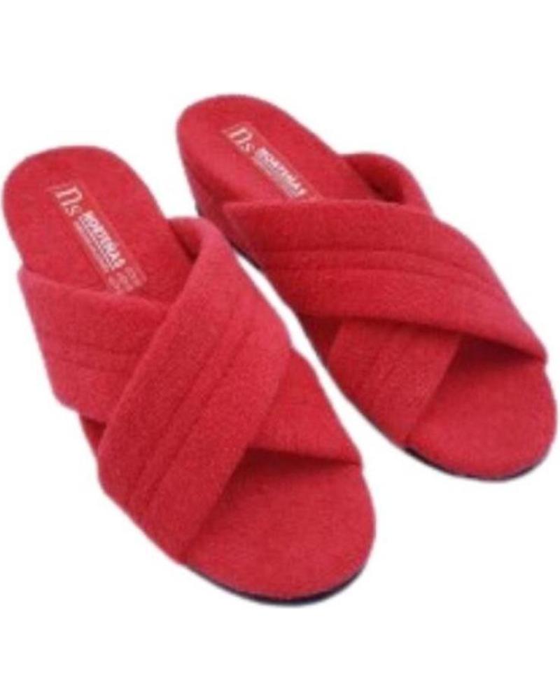 Calzado de casa de Mujer NORTEÑAS ALPARGATAS NORTEAS VARIOS 9-942 ROJO