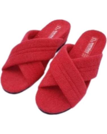 Calzado de casa de Mujer NORTEÑAS ALPARGATAS NORTEAS VARIOS 9-942 ROJO