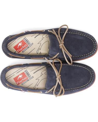 Schuhe für Herren FLUCHOS NAUTICO EVOKE ZAFIRO DE AZUL