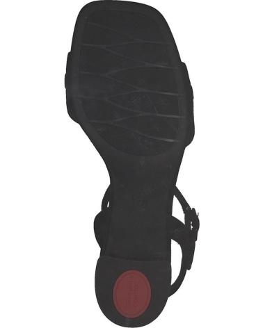 Sandalias de Mujer TAMARIS 88301 NUBUCK NEGRO