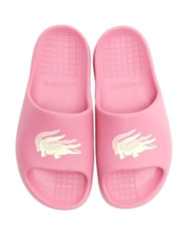 Infradito per Donna LACOSTE CHANCLAS SERVER SLIDE 2 0 123 CF PNK-OFF WHT