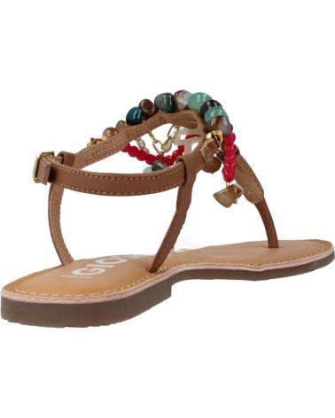 Sandalias de Mujer GIOSEPPO  69155 COLLAN CUERO MARRON