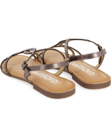 GIOSEPPO SANDALIA PLANA NIOAQUE 69112 GRIS