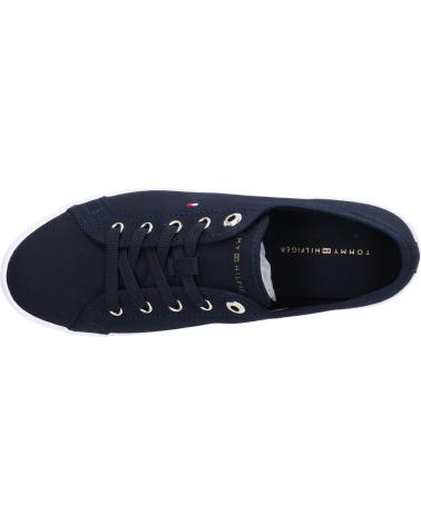 Sapatilhas de Mulher TOMMY HILFIGER FW0FW07119 ESSENTIAL VULCANIZED SNEAKER DW6 SPACE BLUE