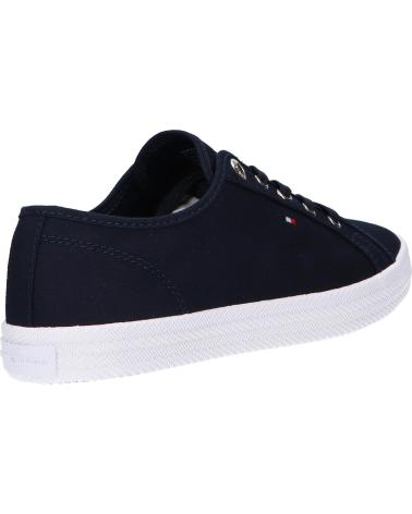 Sapatilhas de Mulher TOMMY HILFIGER FW0FW07119 ESSENTIAL VULCANIZED SNEAKER DW6 SPACE BLUE