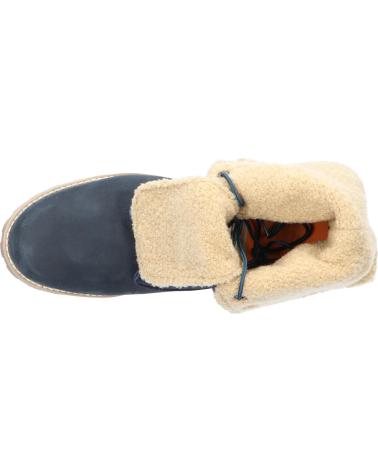 Stivali per Donna e Bambina e Bambino TIMBERLAND 1690A 6 IN WP SHEARLING MEDIUM BLUE