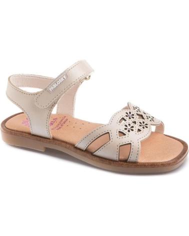 girl Sandals PABLOSKY SANDALIA NAPA NACAR  420538 MARFIL
