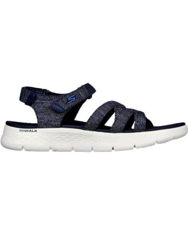Sandali per Donna SKECHERS SANDALIAS GO WALK FLEX SUNSHINE MARINO SANDAL 141450-NVY AZUL