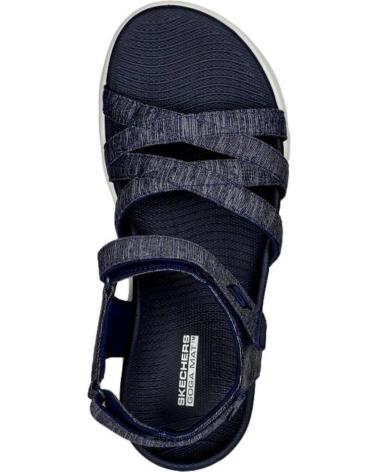 Sandali per Donna SKECHERS SANDALIAS GO WALK FLEX SUNSHINE MARINO SANDAL 141450-NVY AZUL