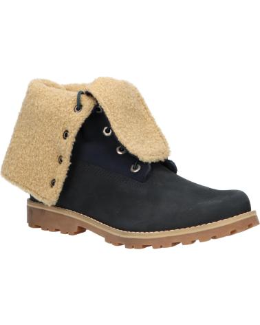 Stivali per Donna e Bambina e Bambino TIMBERLAND 1690A 6 IN WP SHEARLING MEDIUM BLUE