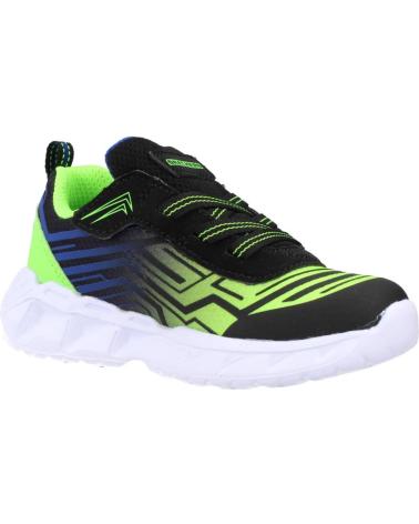 Sportivo per Bambino SKECHERS MAGNA-LIGHTS NEGRO