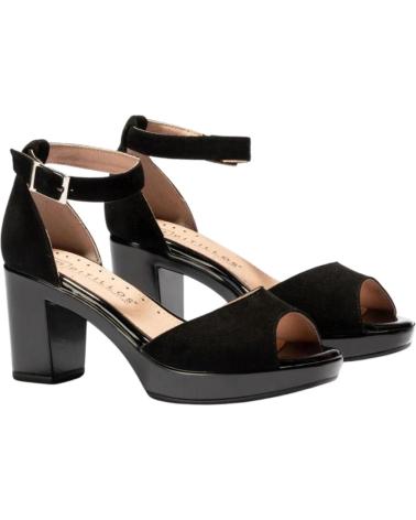 Sandalen für Damen PITILLOS 2634 NEGRO