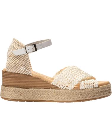 Sandales pour Femme PITILLOS CUNA CALADA BLANCO