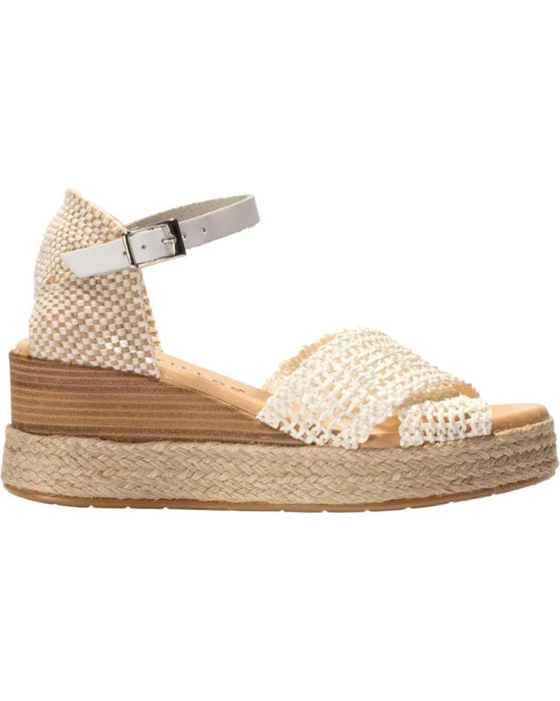 Sandales pour Femme PITILLOS CUNA CALADA BLANCO