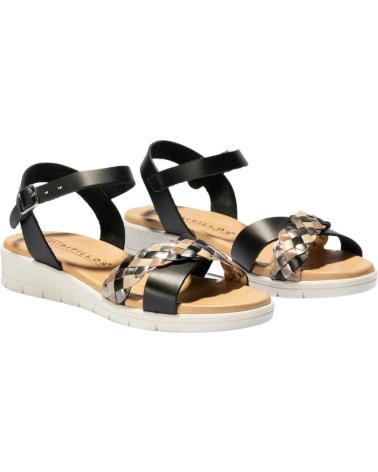 Sandales pour Femme PITILLOS SANDALIA TIRAS NEGRO