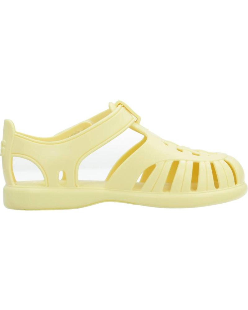 Sandalias-y-chanclas-para-niña-IGOR-10271-CANGREJERA-CERRADA-VELCRO-AMARILLA