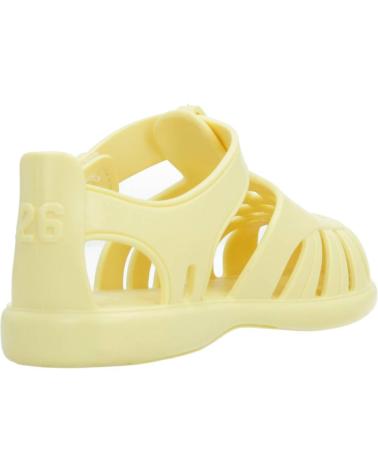 Sandalias-y-chanclas-para-niña-IGOR-10271-CANGREJERA-CERRADA-VELCRO-AMARILLA