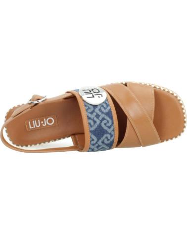 LIU JO SANDALIAS MUJER LIU-JO MODELO ABA 20 SANDAL COLOR MARRON BRN BRNDYDNM