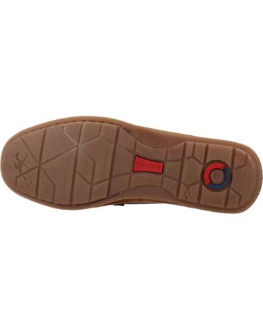 Halbschuhe für Herren FLUCHOS MOCASINES HOMBRE MODELO F1729 COLOR MARRON CUERO CUERO